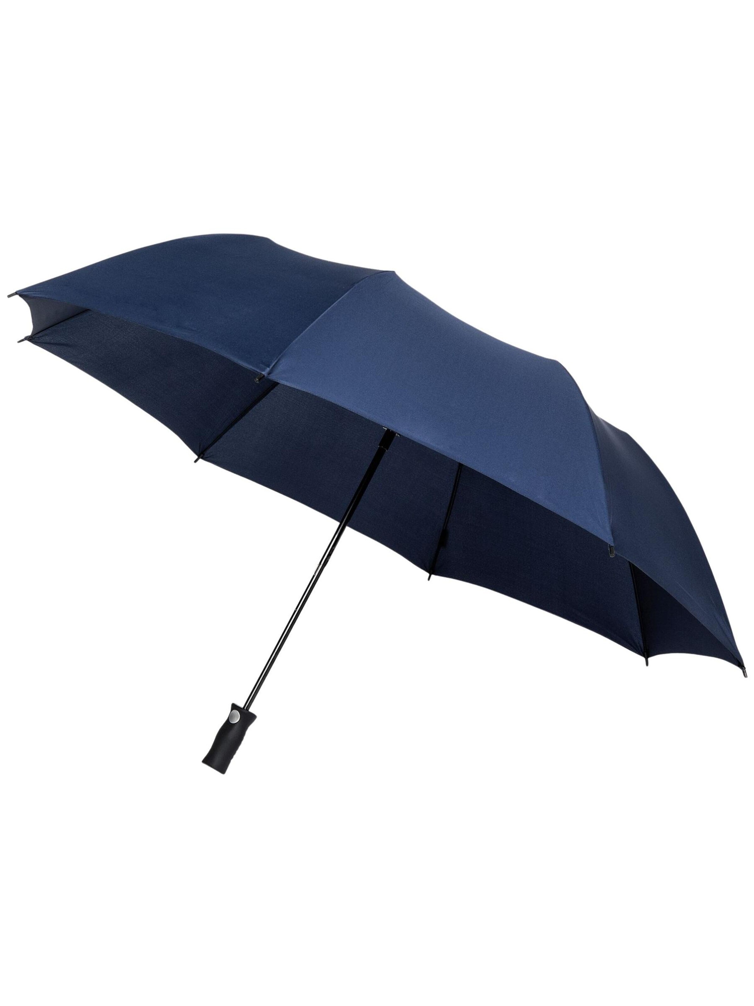 Parapluie 'Regenschirm - Faltbar - Automatisch - Winddicht - 120 cm' Maxte en bleu : devant