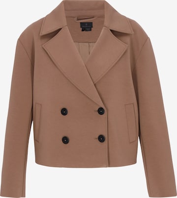 DreiMaster Klassik Mantel 'Classic' in Braun: Vorderseite
