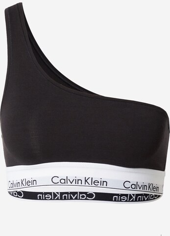 Calvin Klein Underwear Бюстье Бюстгальтер в Черный: спереди