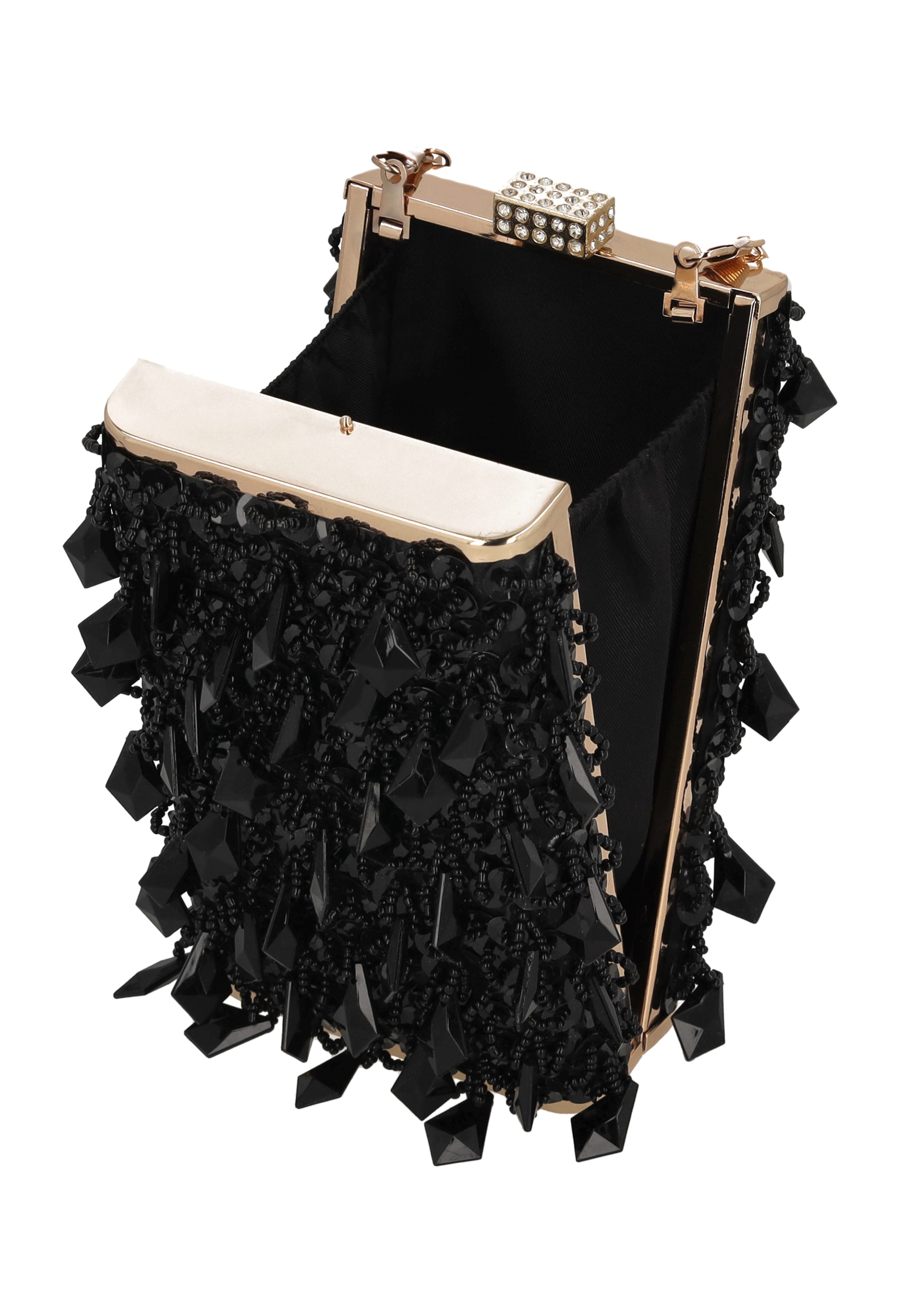 faina - Bolso de noche en negro