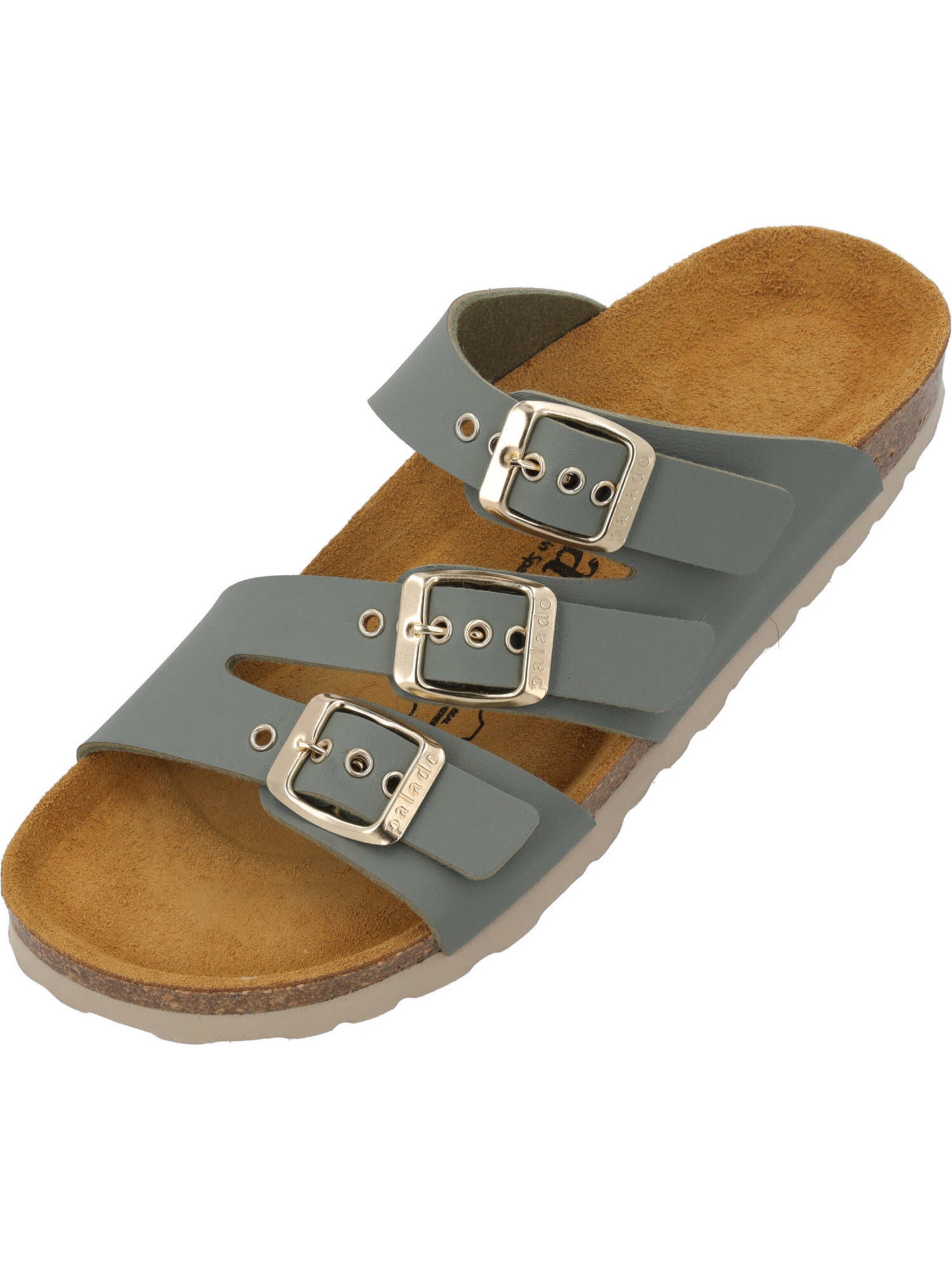 Palado Nizki natikači 'Jalexi' | zelena barva: sprednja stran