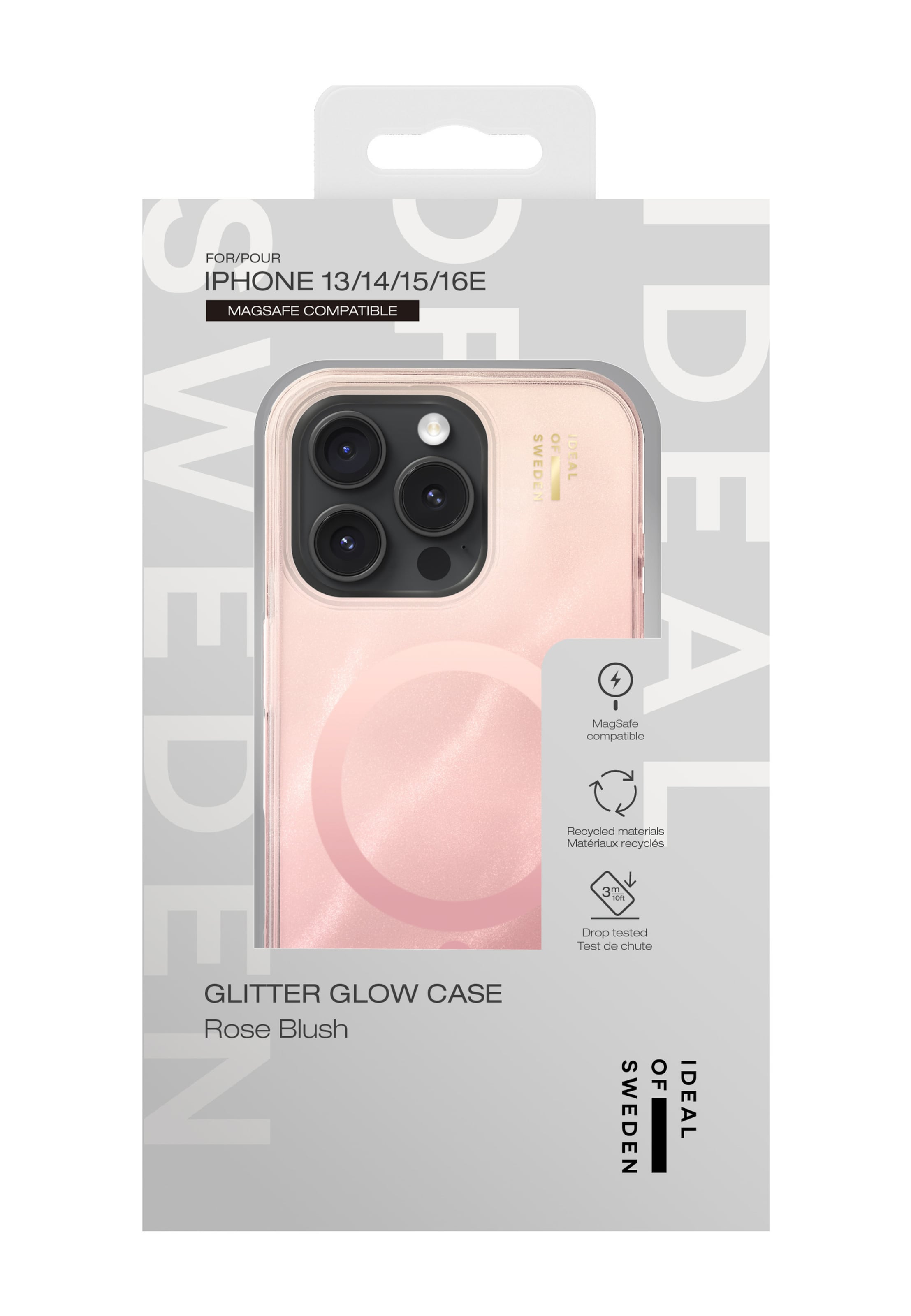 Protection pour Smartphone 'MagSafe iPhone 13 / 14 / 15 / 16e' iDeal of Sweden en rose