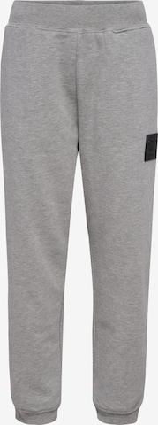 Hummel Tapered Sports trousers 'CLEAN' in Grey: front