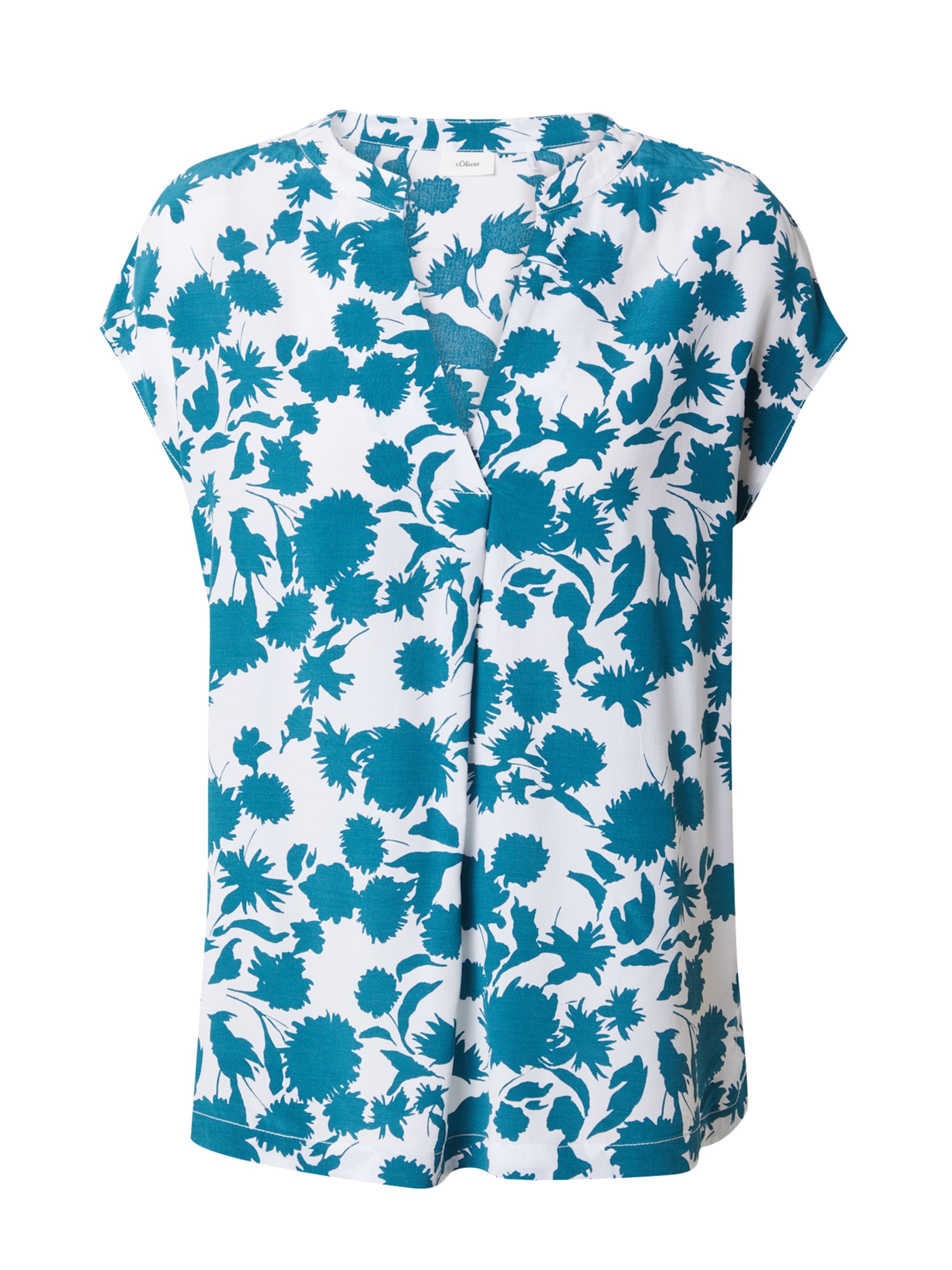 s.Oliver BLACK LABEL Bluse in Weiß: Vorderseite