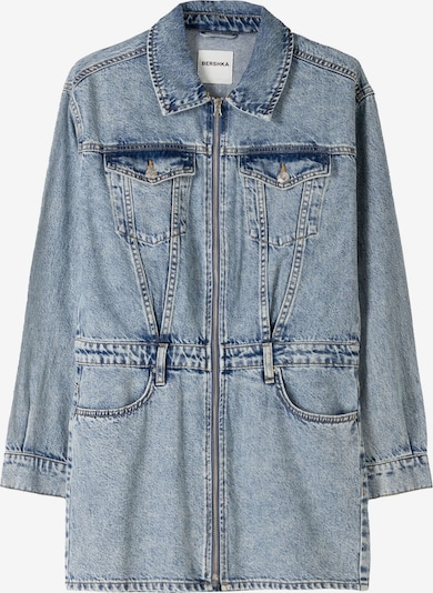 Bershka Puseromekko värissä kyyhkynsininen, Tuotenäkymä