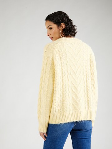 Pull-over TOPSHOP en jaune