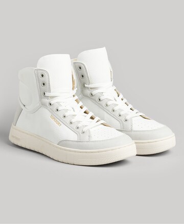 Baskets hautes Superdry en blanc