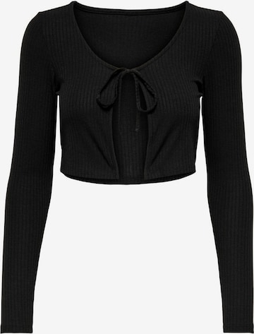 ONLY Knit cardigan 'Ella' in Black: front