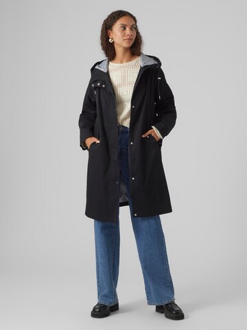 VERO MODA Between-Seasons Parka 'Chelsea' in Black