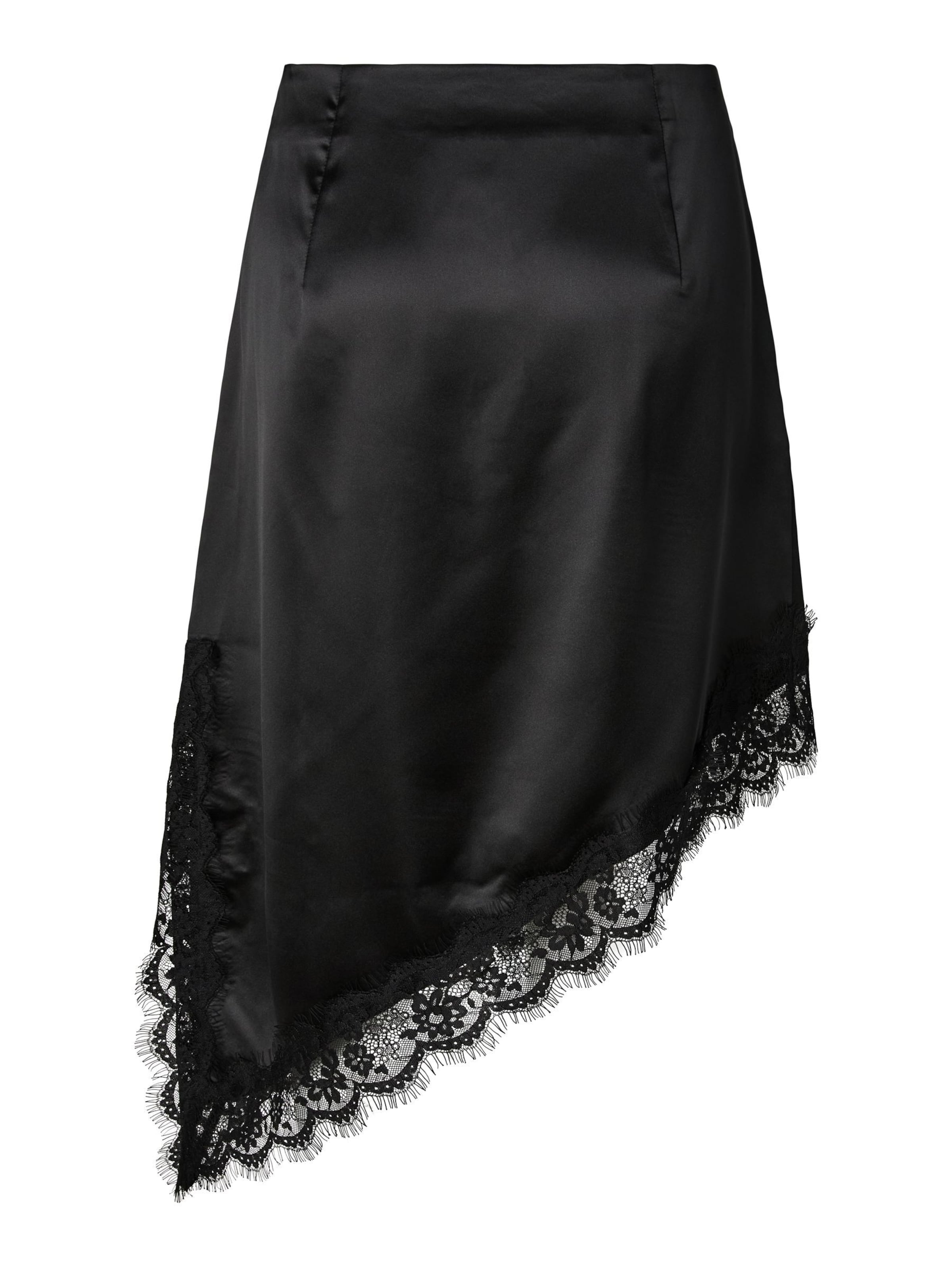 PIECES - Falda 'EVY' en negro