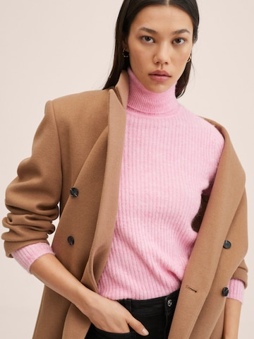 MANGO Sweater 'Canoli' in Pink
