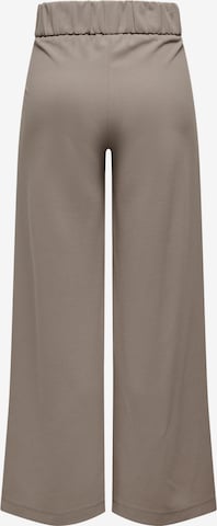 JDY Wide leg Pleat-Front Pants 'Geggo' in Brown