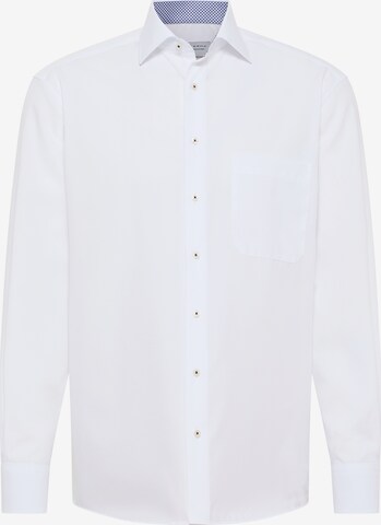 ETERNA Regular fit Button Up Shirt in White: front