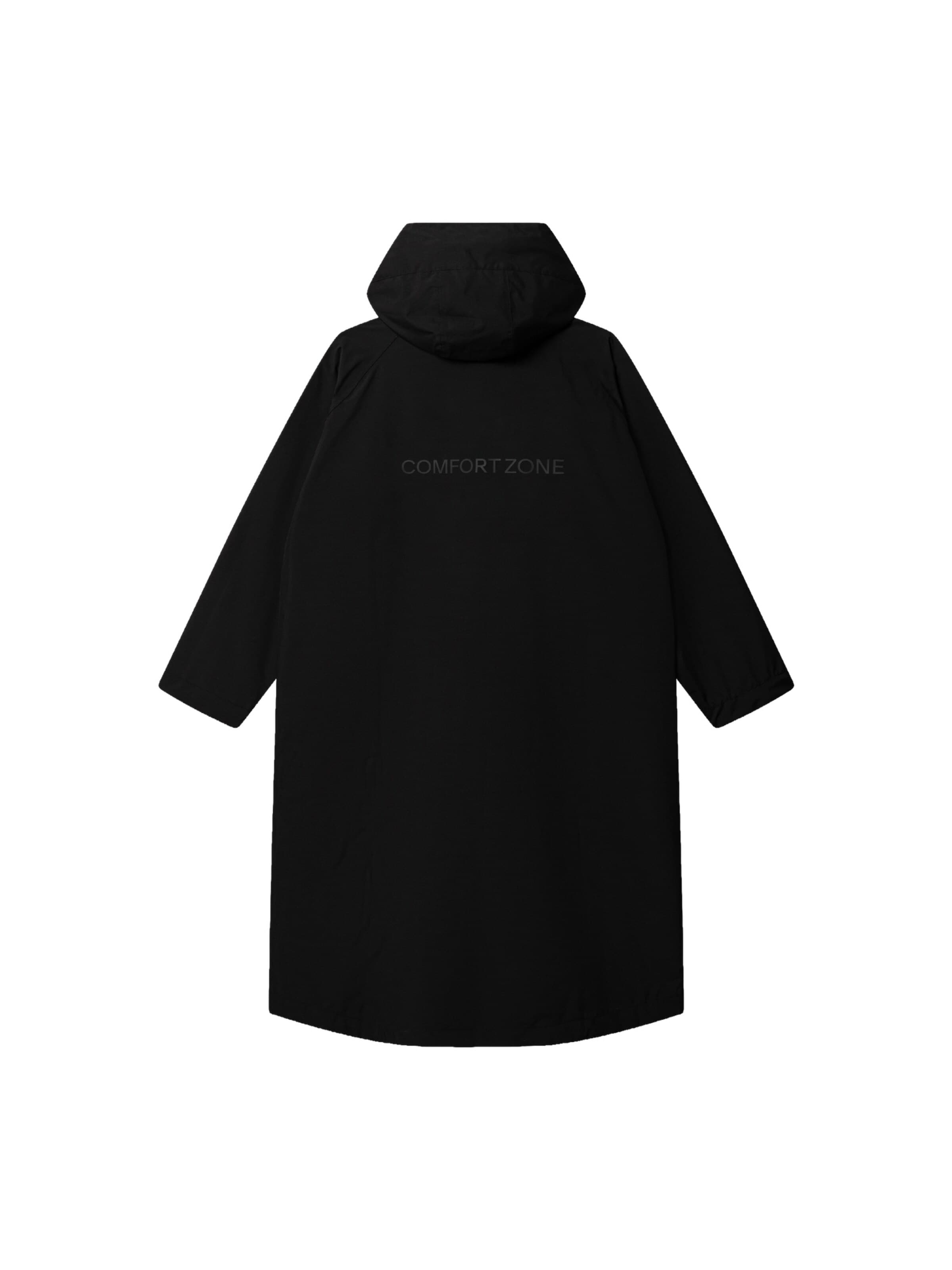 Kubota Overgangsparka 'Kubota Women's Oversized Rainjacket Waterproof Parka' i sort