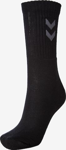 Hummel Ponožky – černá: přední strana