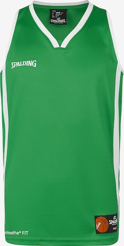 SPALDING Performance Shirt 'Jam' in Green: front