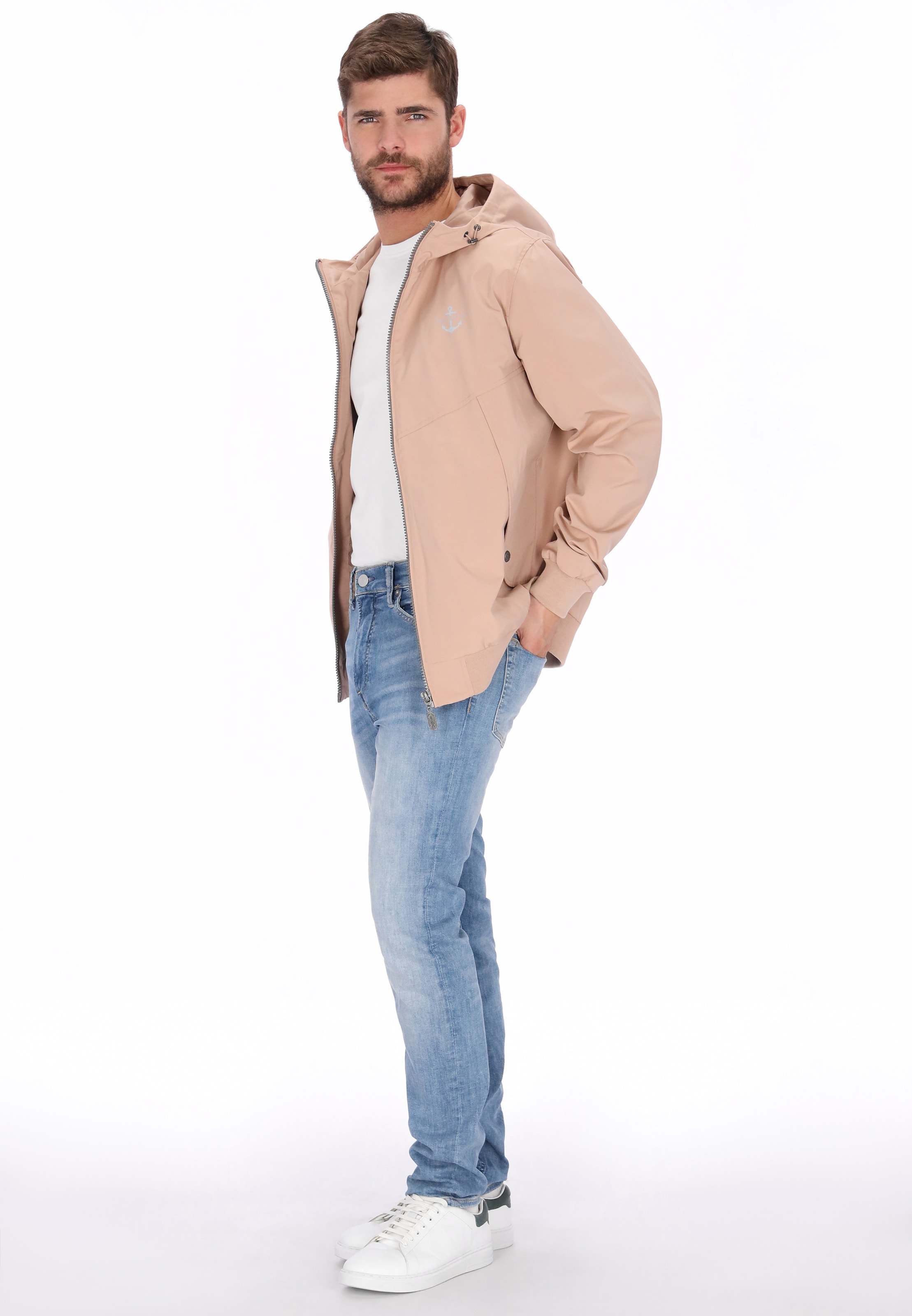 DreiMaster Maritim - Chaqueta de entretiempo en beige