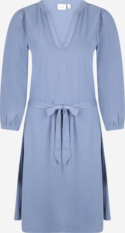 Vila Tall Shirt Dress 'Edena' in Blue: front