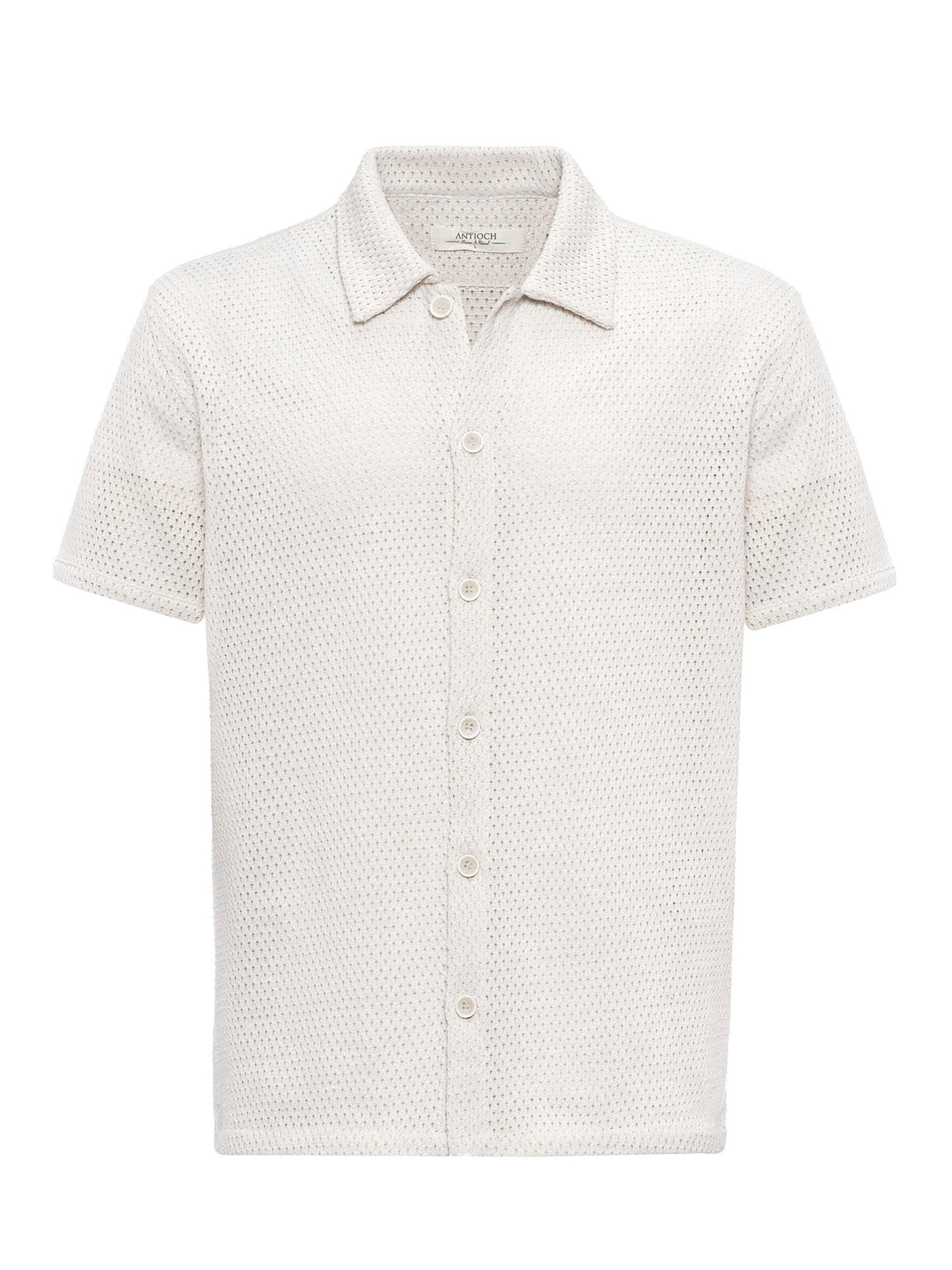 Antioch Comfort Fit Skjorta i vit: framsida