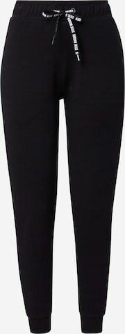 STEVE MADDEN Tapered Trousers in Black: front