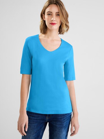 T-shirt STREET ONE en bleu : devant