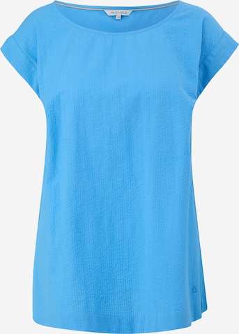 TRIANGLE Shirt in Blauw: voorkant