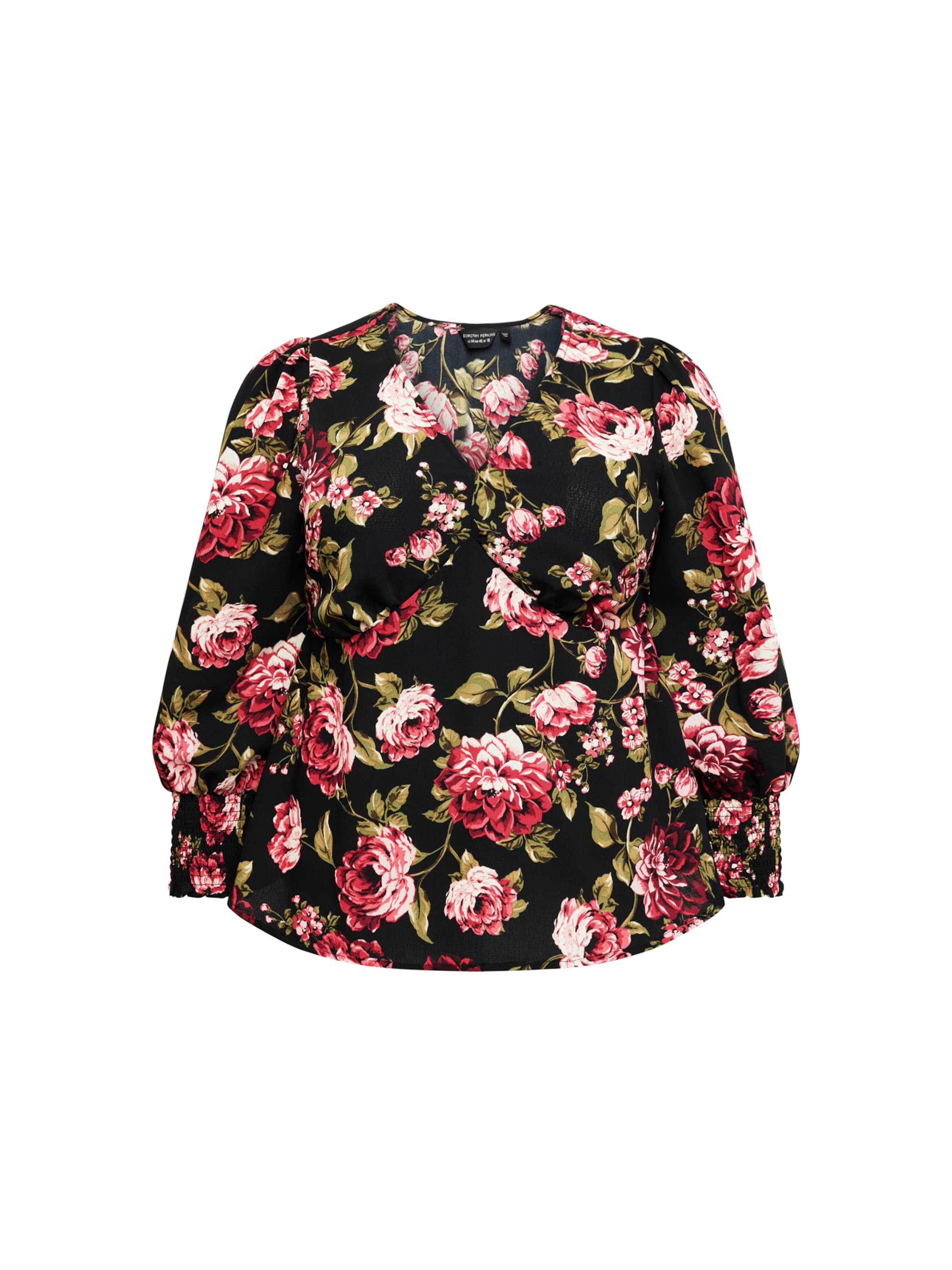 Dorothy Perkins Curve Blúzka - Čierna: predná strana