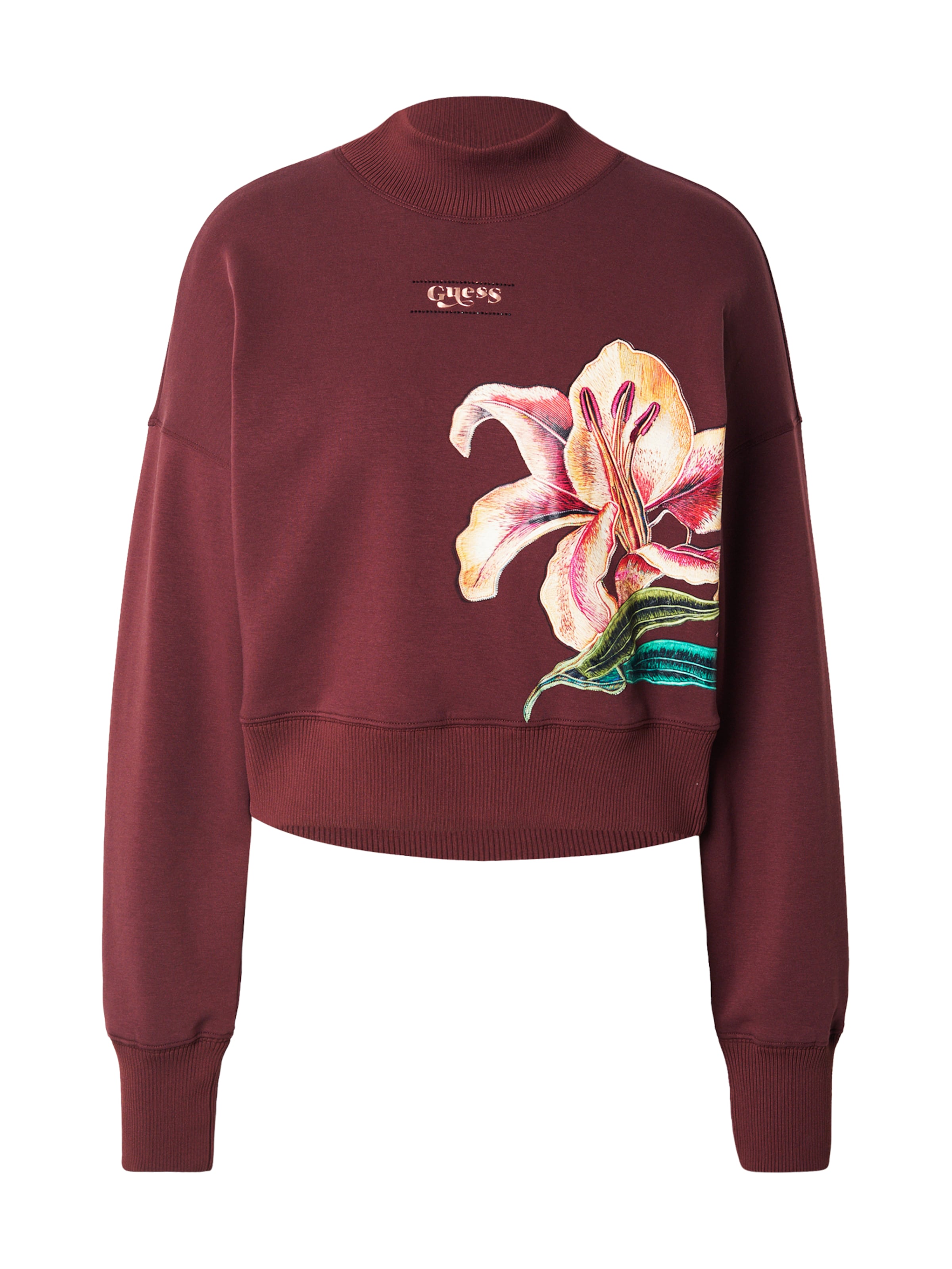 GUESS Sweatshirt i röd: framsida