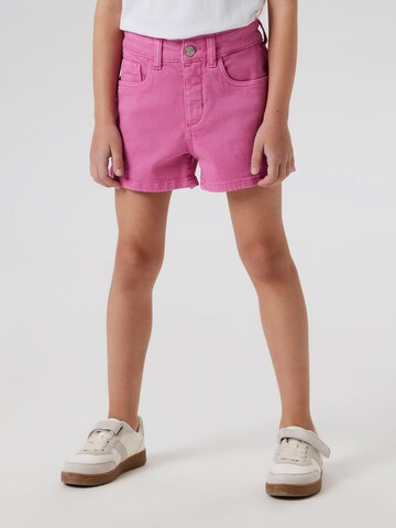 NAME IT regular Bukser 'NKFROSE' i pink: forside