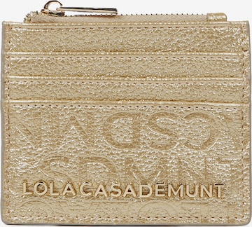 Lola CasademuntNovčanik - zlatna boja: prednji dio