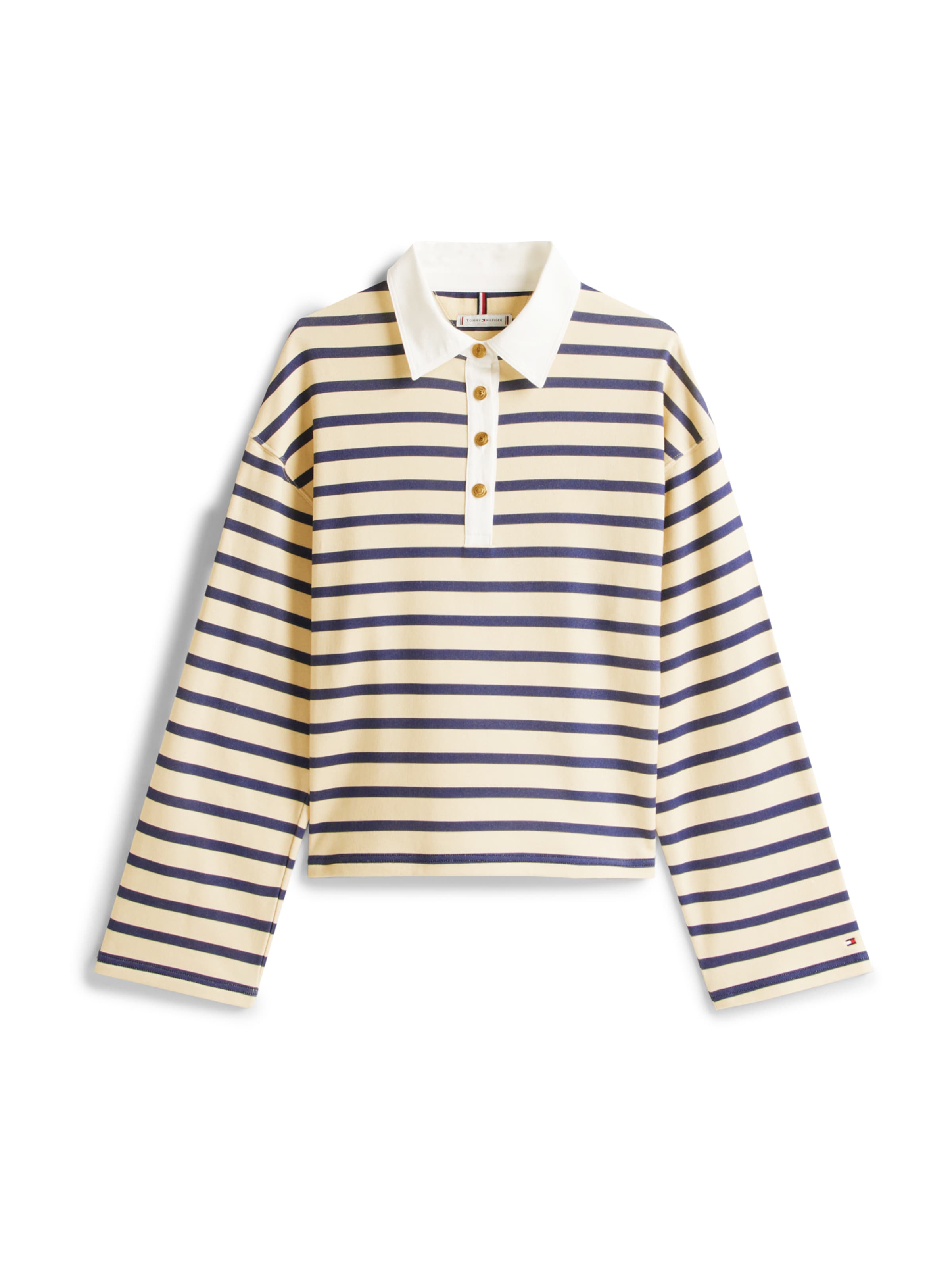 Bluză de molton de la TOMMY HILFIGER pe bej: față