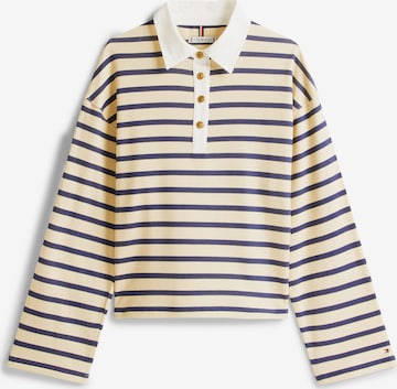 smėlio TOMMY HILFIGER Megztinis be užsegimo: priekis