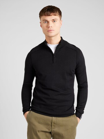 Key Largo Sweater 'MST AGENCY' in Black: front