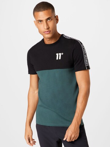 11 Degrees Shirt in Green: front