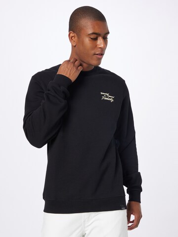 Iriedaily Sweatshirt in Black: front