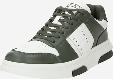 Tommy Jeans Sneakers laag in Groen: voorkant