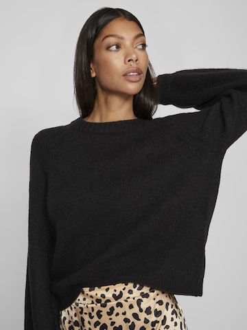 VILA Sweater in Black