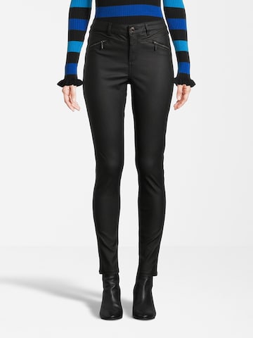 Orsay Skinny Jeans in Black: front