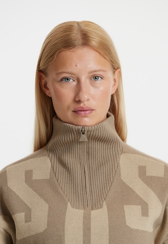 Pull-over de sport 'Verbier' SOS en marron