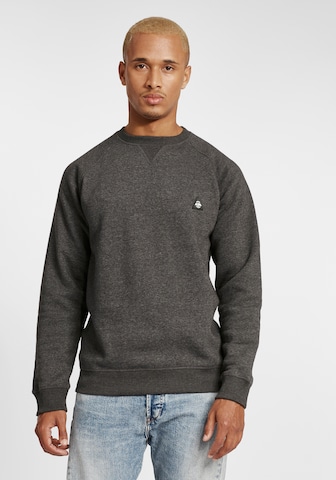 BLEND Sweatshirt 'Kuna' in Grey: front