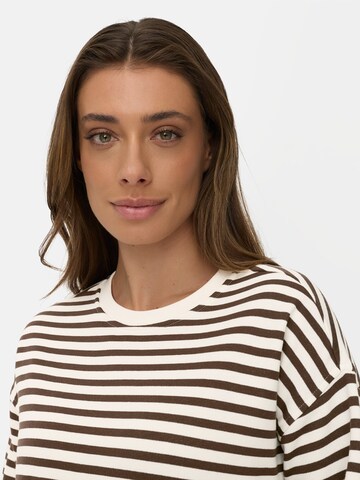 CAMEL ACTIVE Sweatshirt aus einem Baumwollmix in Braun