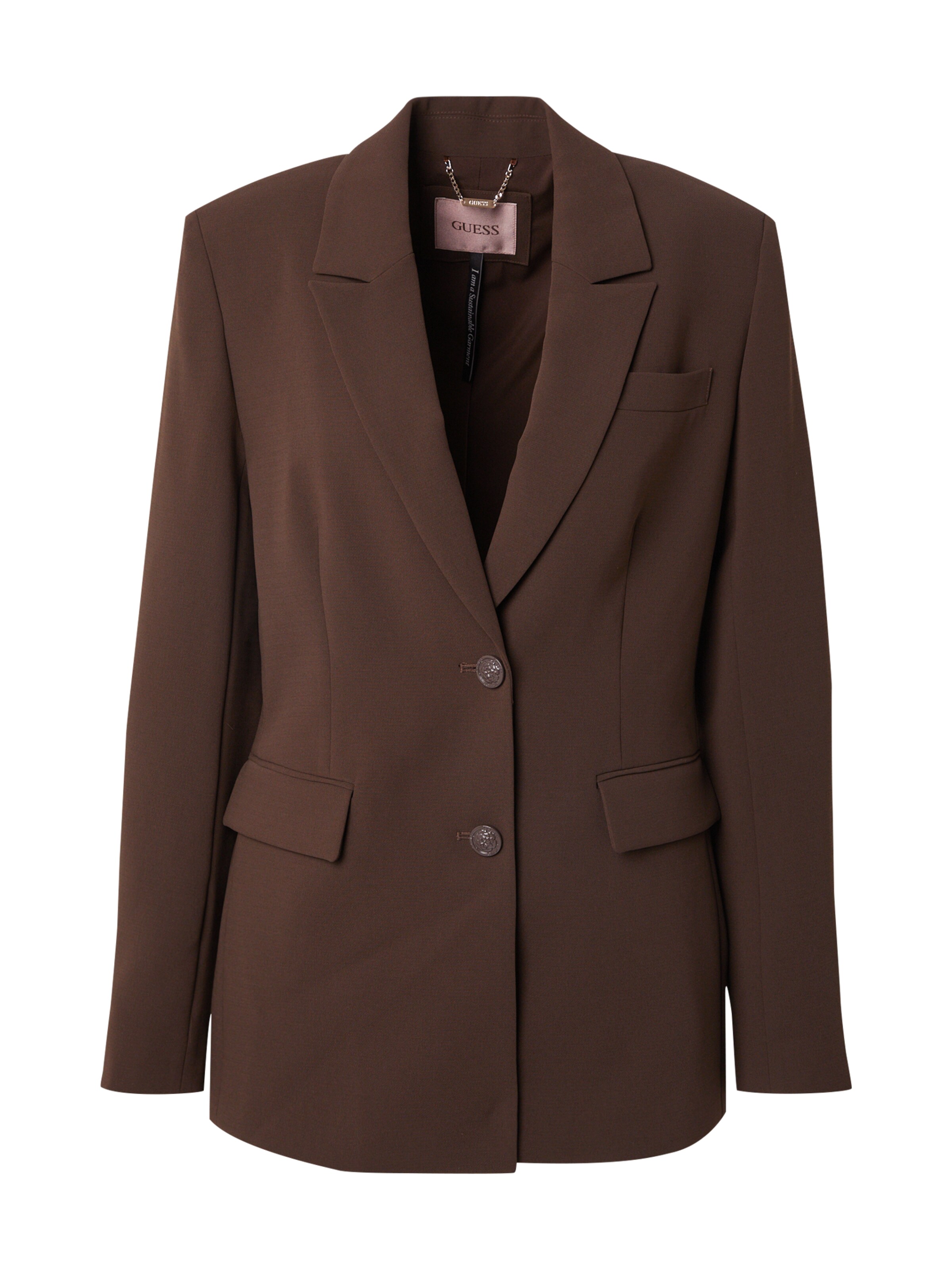 GUESS Blazer 'THEOLINE PERFECT' in Brown: front