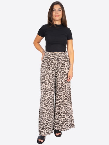 Wide Leg Pantalon 'Dani' Seasons of April en beige