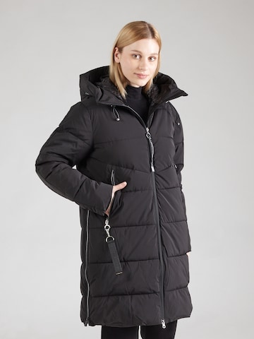 LUHTA - Chaqueta de montaña en negro: frente