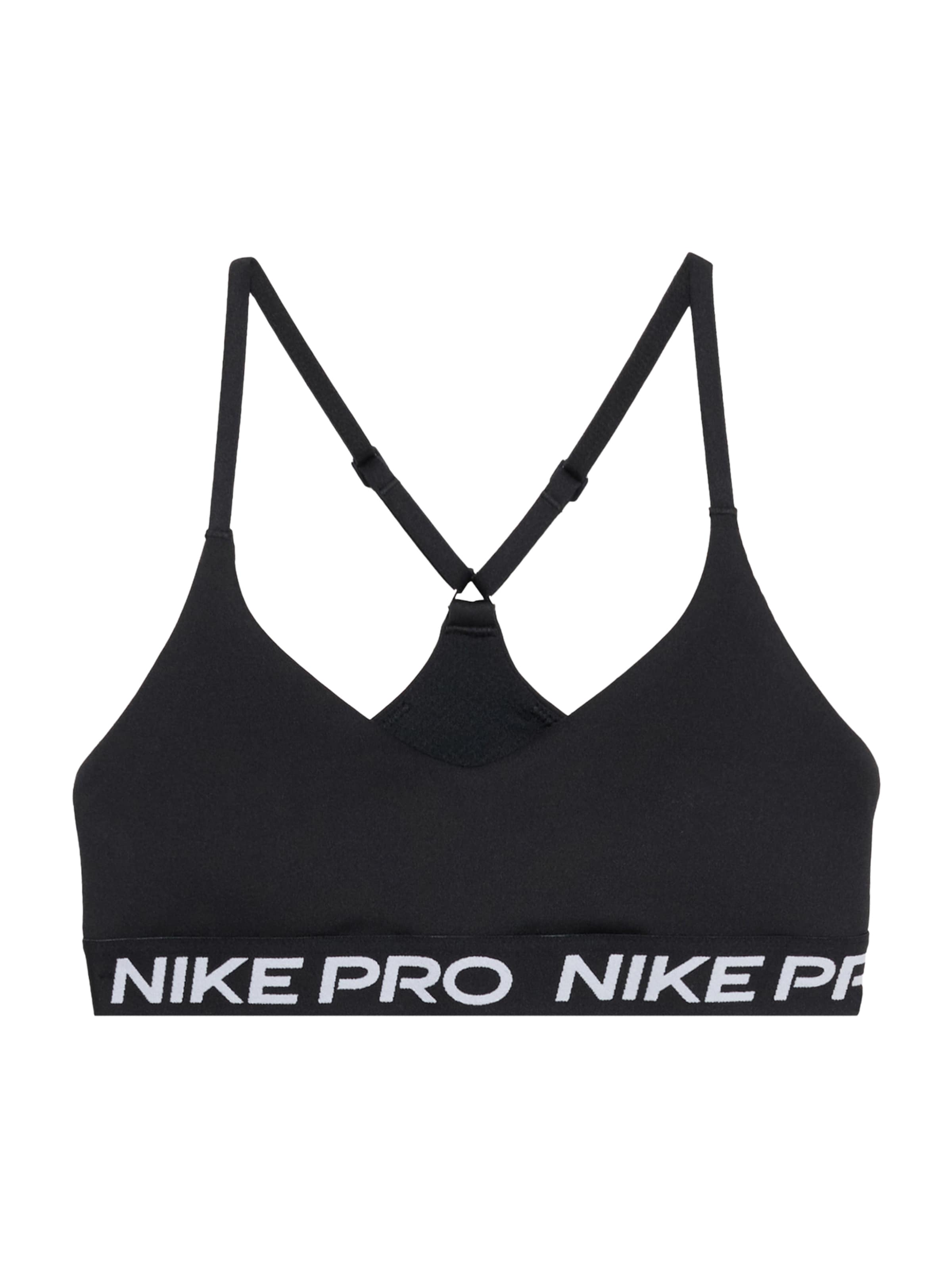 NIKE Sport fehérnemű 'INDY' - fekete: elől