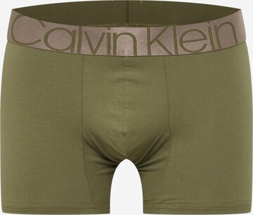 Calvin Klein Underwear Boxerky – zelená: přední strana