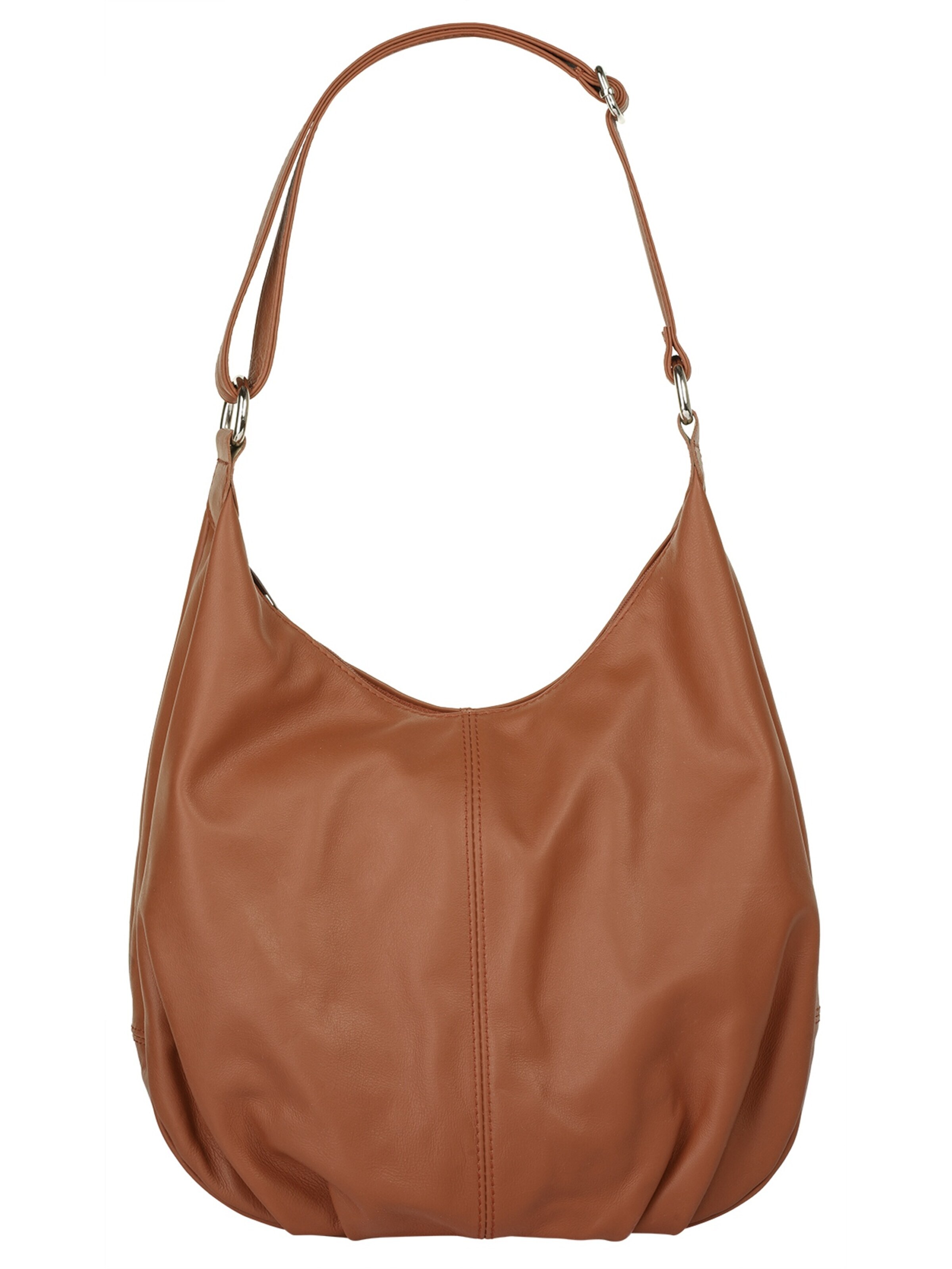 Cabas Cluty en marron : devant