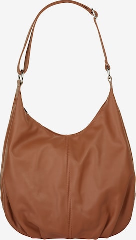 Cabas Cluty en marron : devant