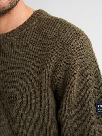 Petrol Industries Pullover in Grün