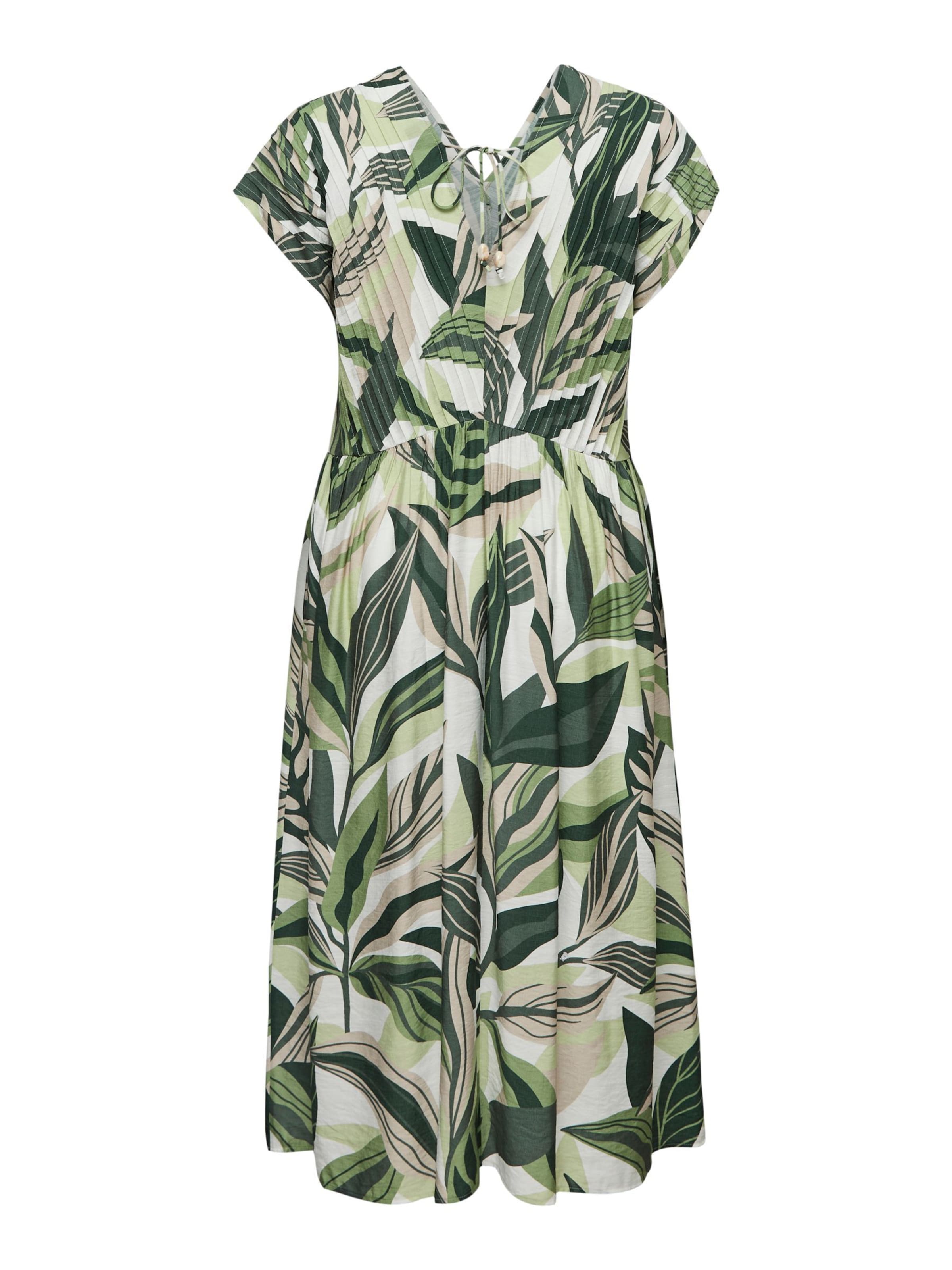 Vero Moda Curve - Vestido de verano 'VMCZoey' en verde